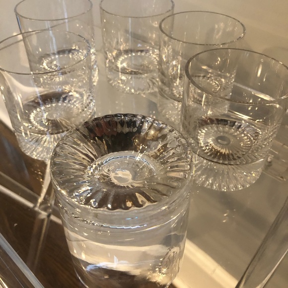 Crystal Whiskey Glasses Set of 6 - Picture 6 of 9